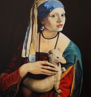 The lady with the ermine